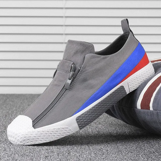 Men Anti Slip Casual Canvas Shoes Breathable Footwear