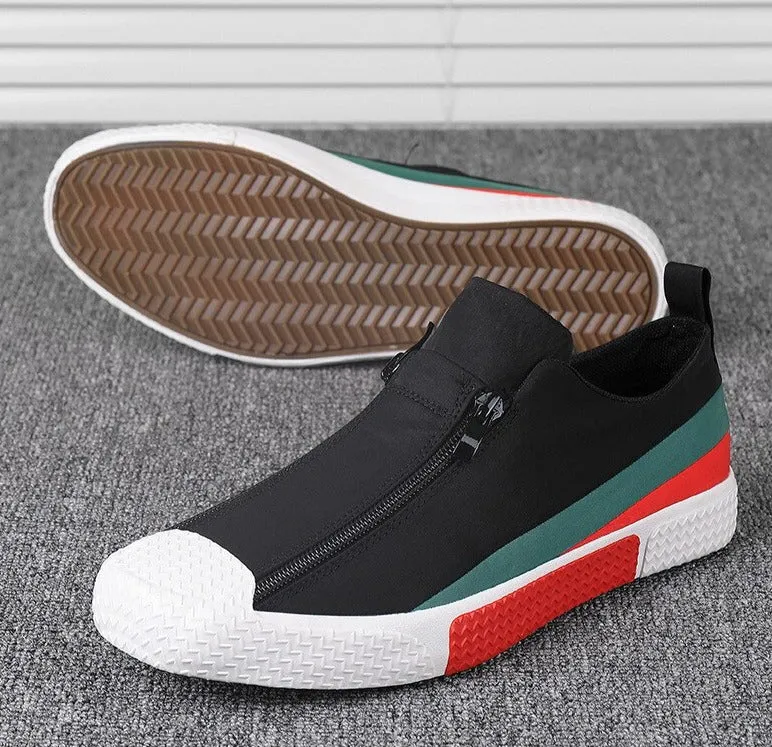 Men Anti Slip Casual Canvas Shoes Breathable Footwear