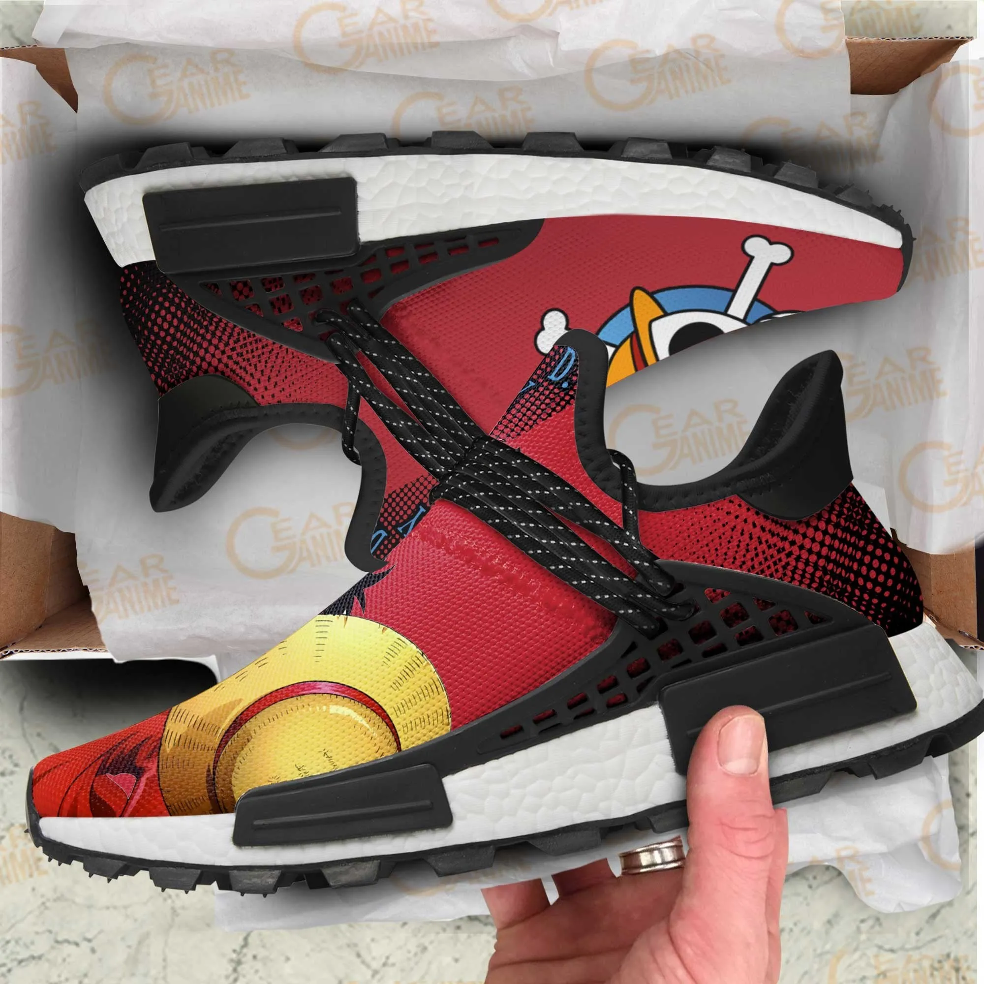 Monkey D Luffy Shoes OP Custom Anime Shoes TT11