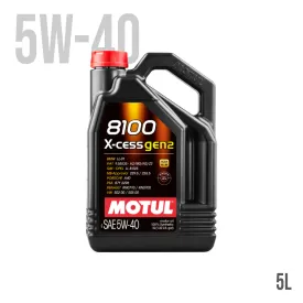 MOTUL 8100 X-CESS GEN2 5W40 (5L)