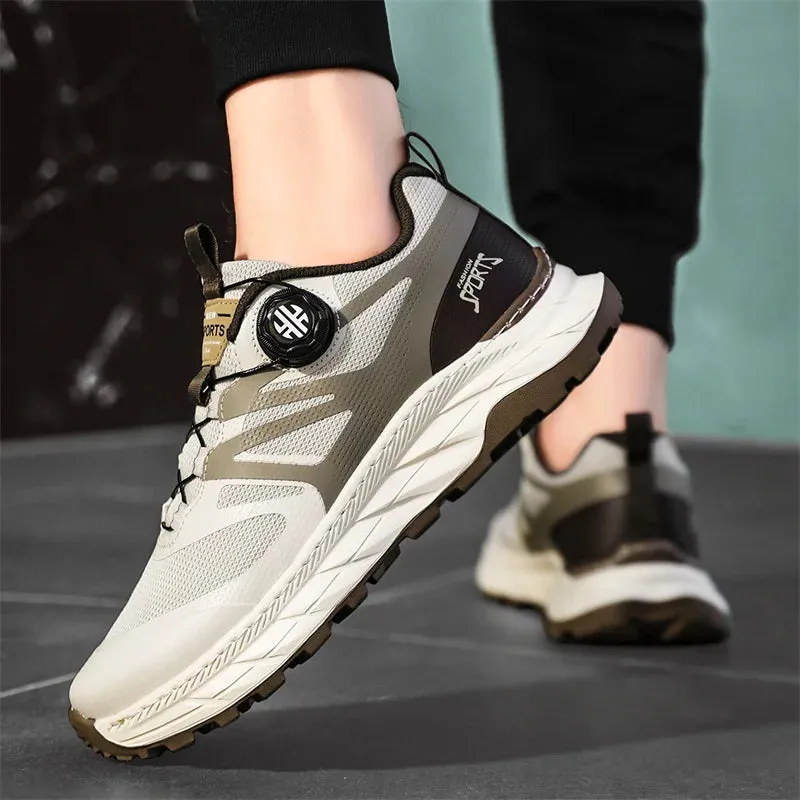 New Men’s Breathable Chunky Sneakers - Sporty Running & Walking Shoes, Trendy Street Style for Basketball