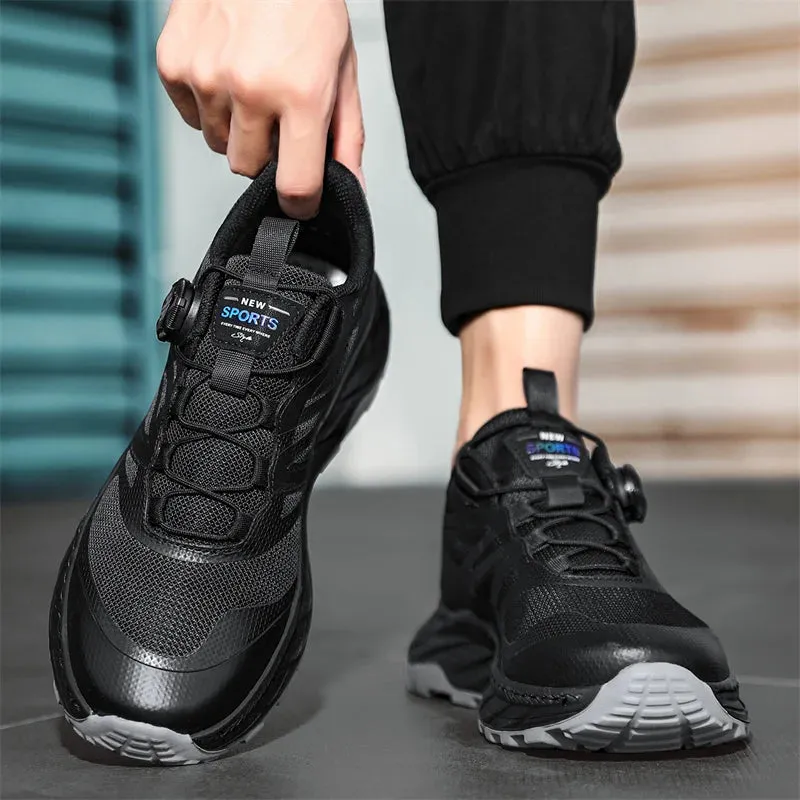 New Men’s Breathable Chunky Sneakers - Sporty Running & Walking Shoes, Trendy Street Style for Basketball