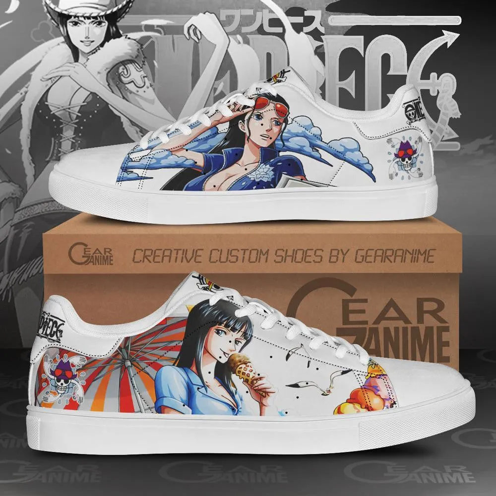 Nico Robin Skate Shoes OP Custom Anime Shoes