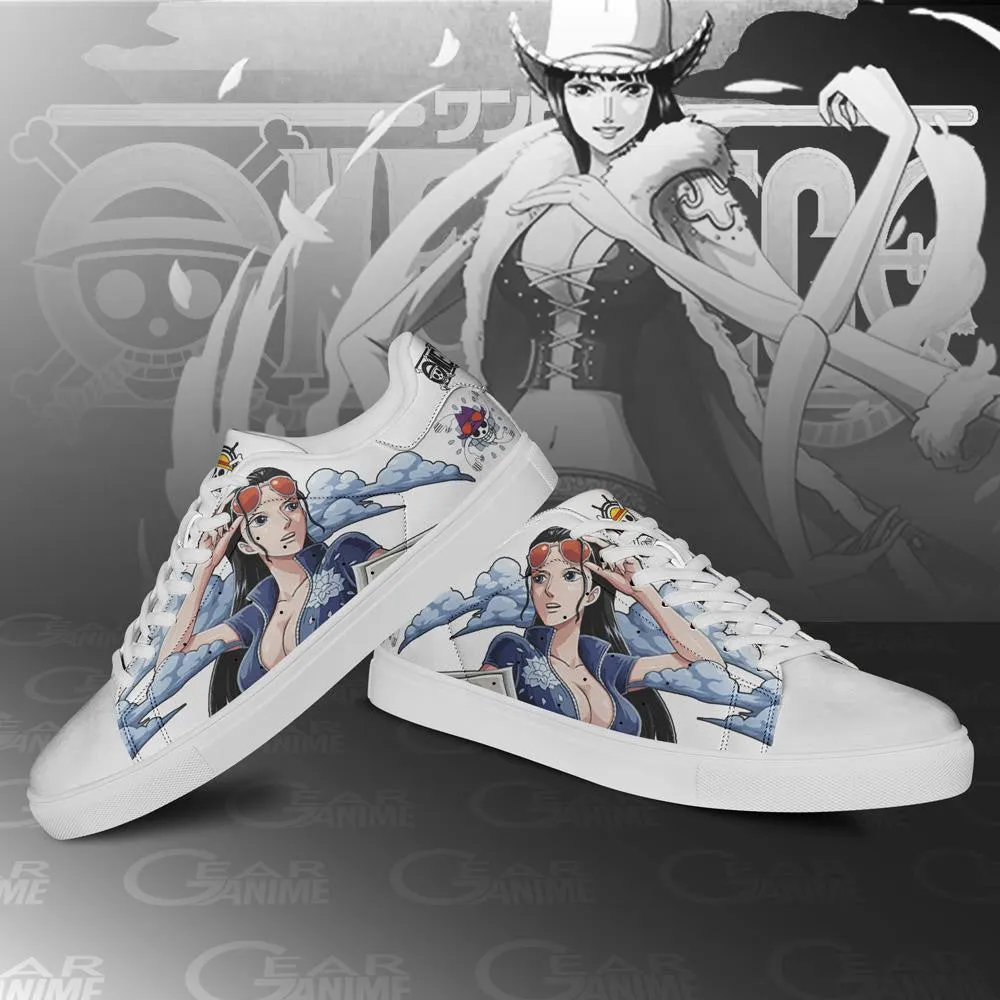 Nico Robin Skate Shoes OP Custom Anime Shoes