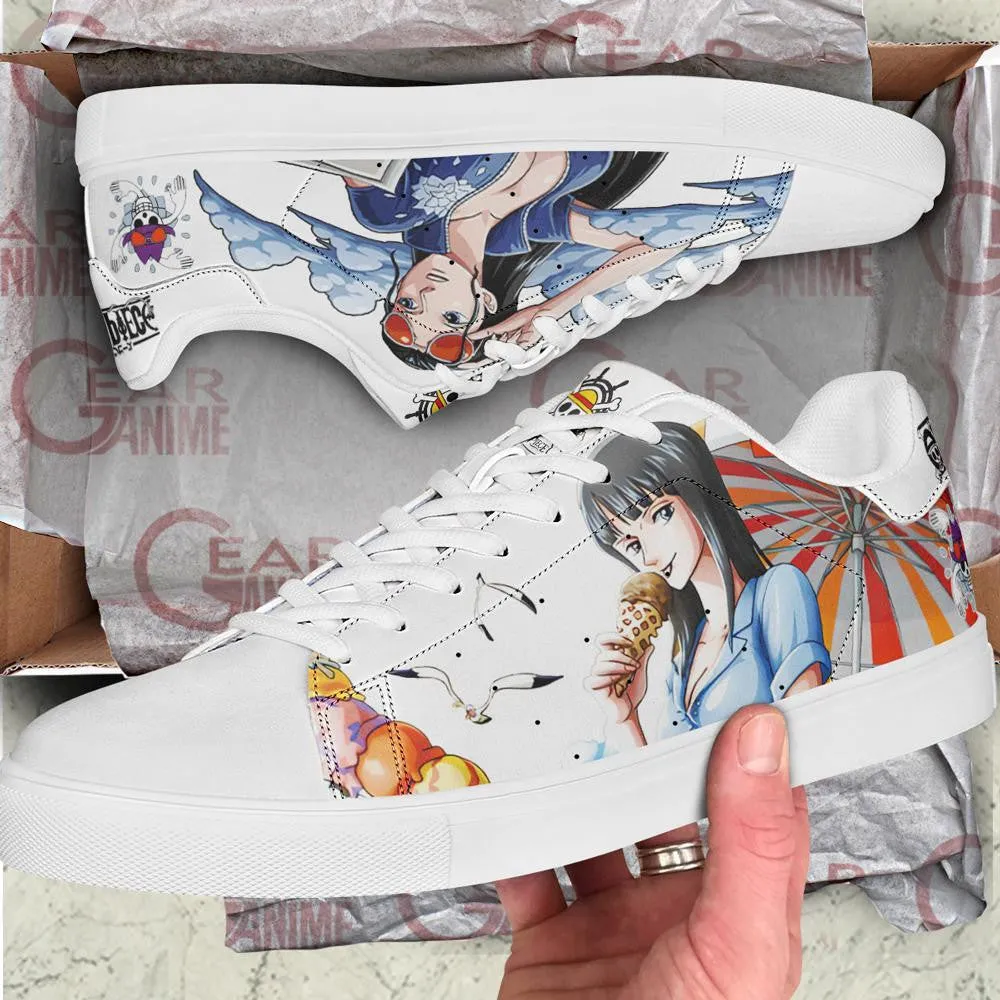 Nico Robin Skate Shoes OP Custom Anime Shoes