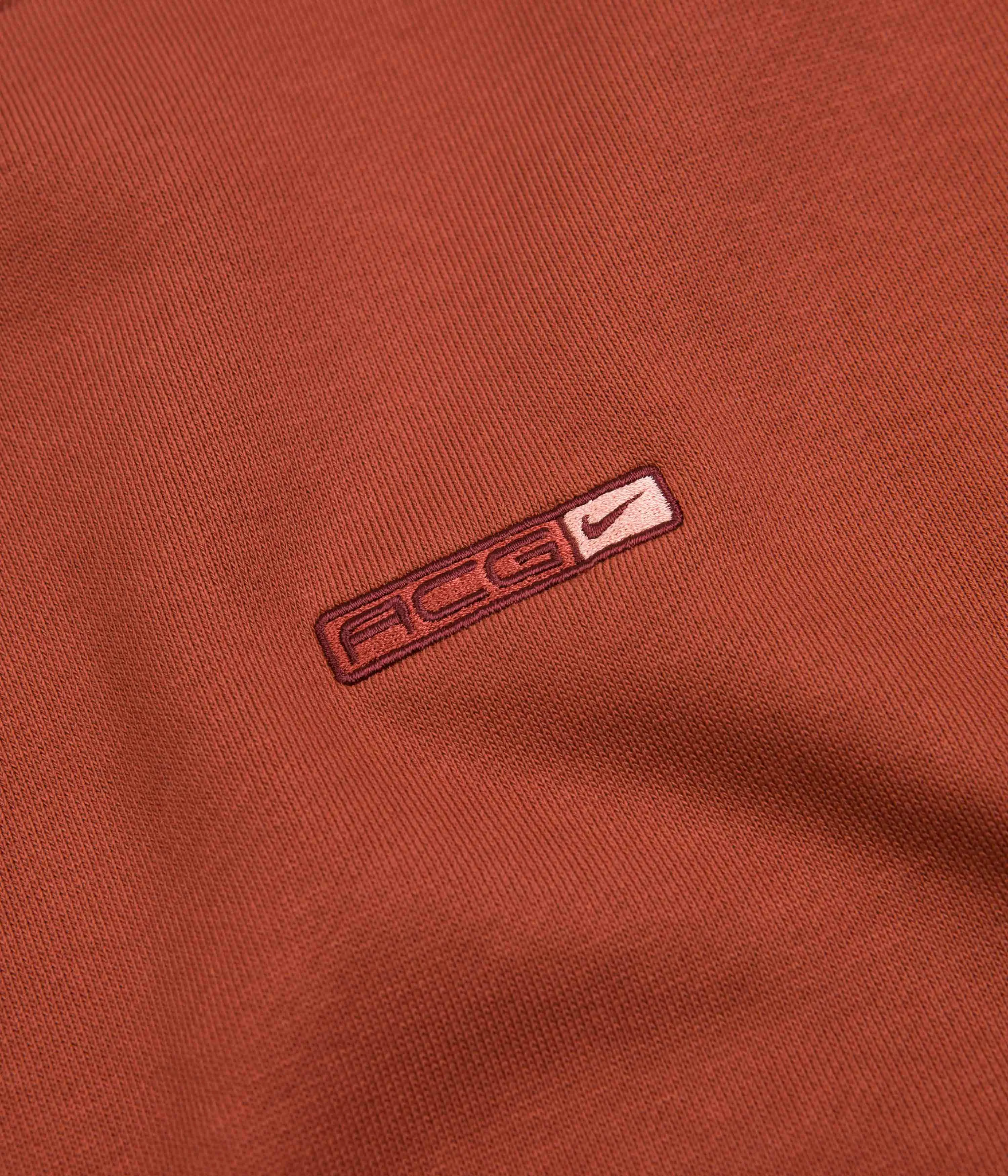 Nike ACG Therma-FIT Fleece Crewneck Sweatshirt - Mars Stone / Light Madder Root / Oxen Brown