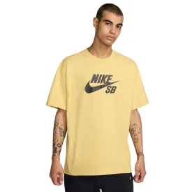 Nike SB Large Icon Logo T-shirt - Saturn Gold