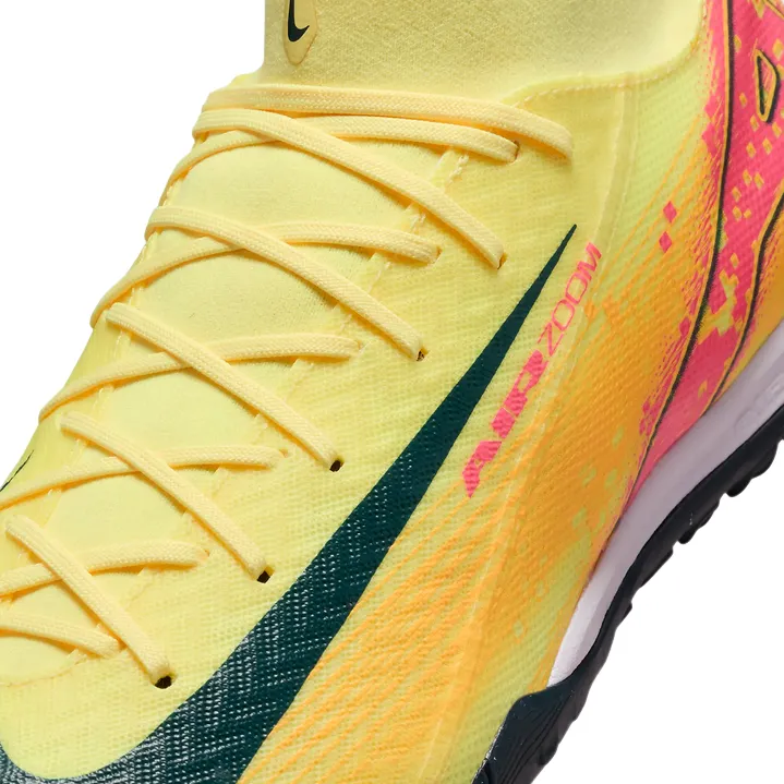 Nike scarpa da calcetto da uomo Mercurial Zoom Superfly 10 Academy Kylian Mbappé FQ8333-800 giallo-arancio