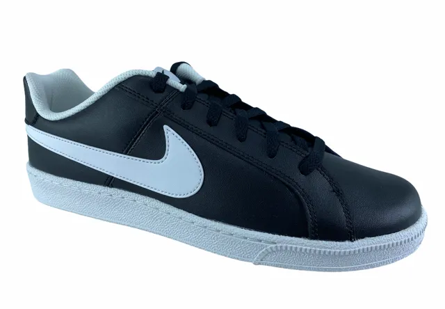 Nike scarpa sneakers da uomo Court Royale 749747 010 nero-bianco