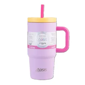 Oasis Commuter Double Wall Insulated Travel Tumbler 700ml - Bubblegum Pink