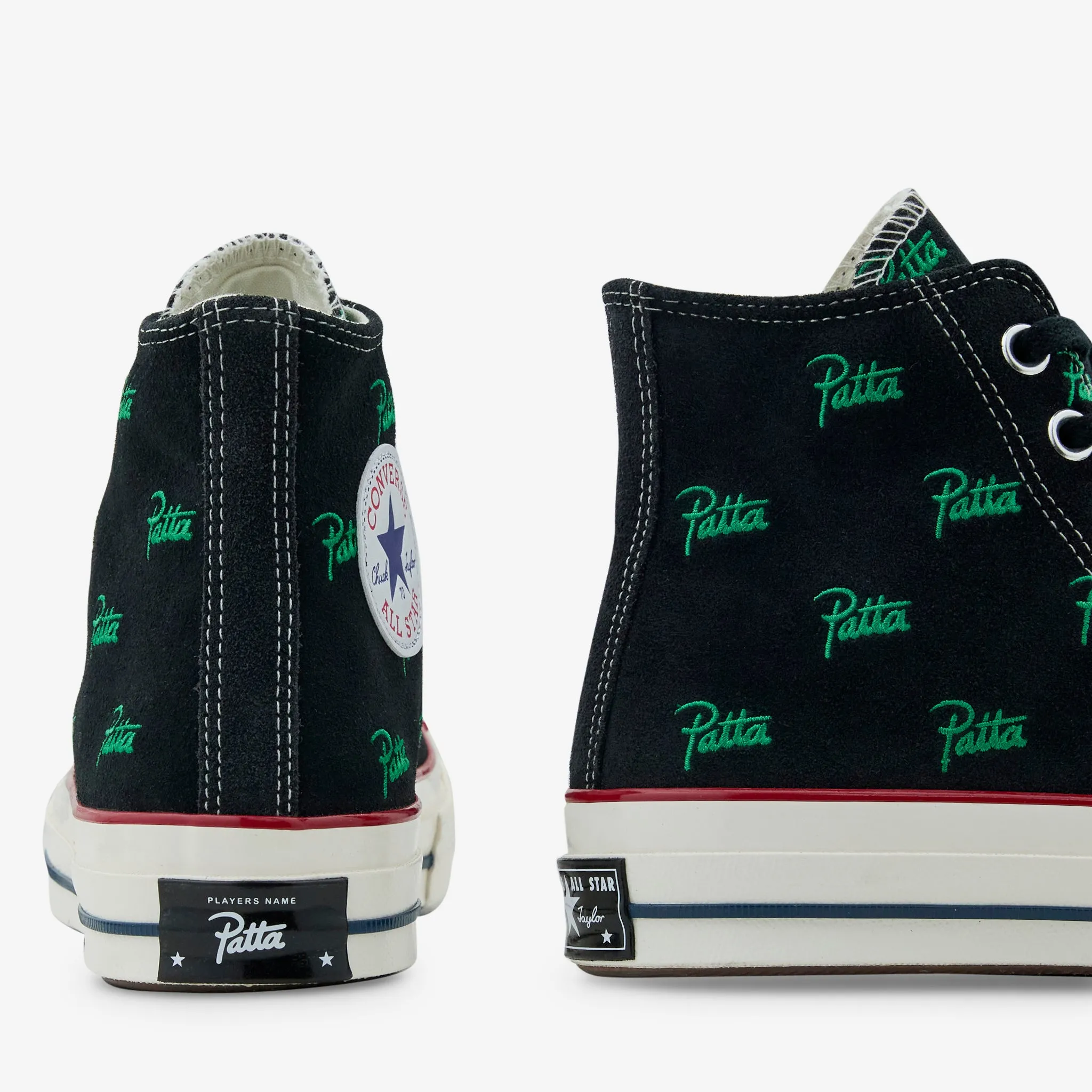 Patta x Chuck '70 Hi Black | Jolly Green