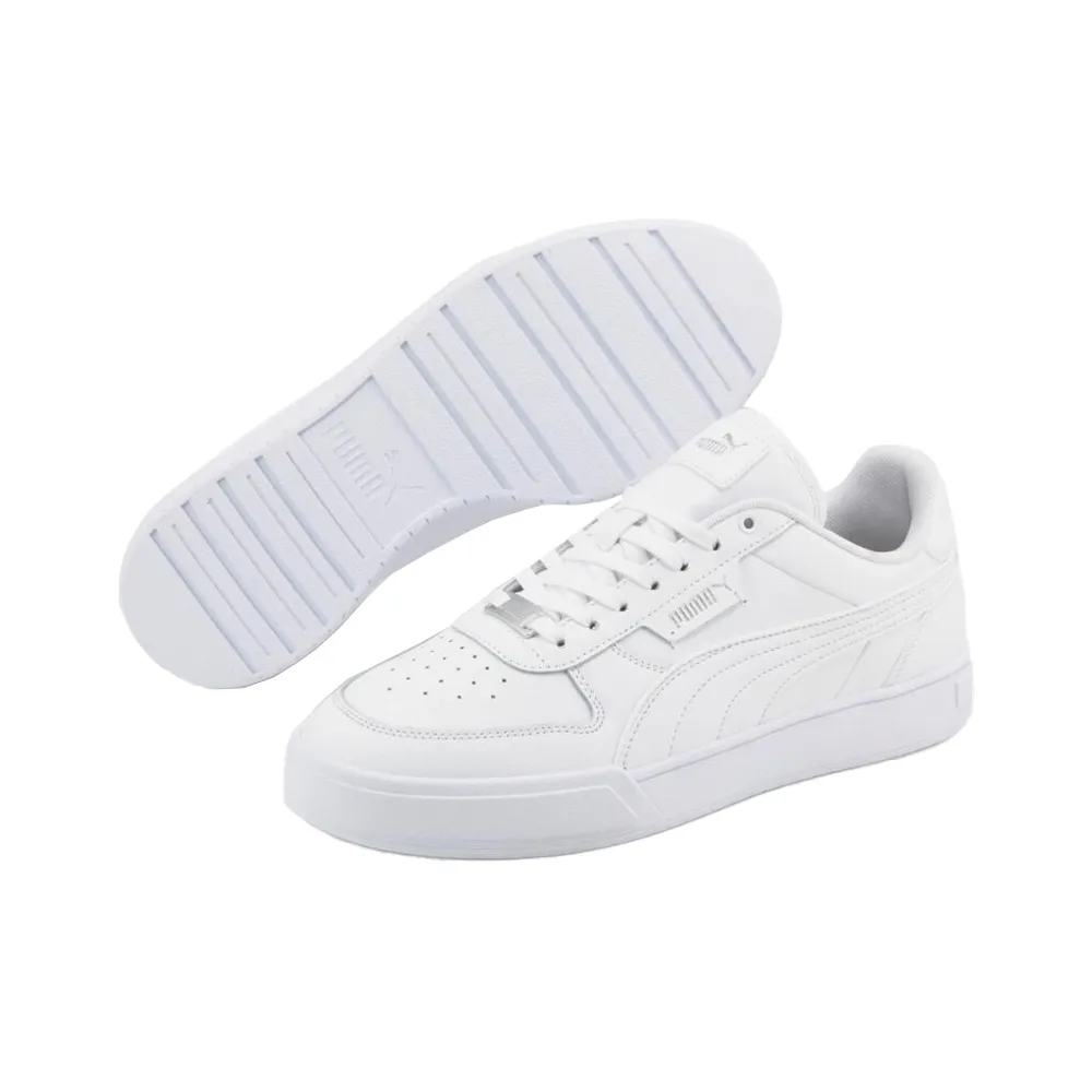 Puma scarpa sneakers da uomo Caven Dime 384953 02 bianco argento