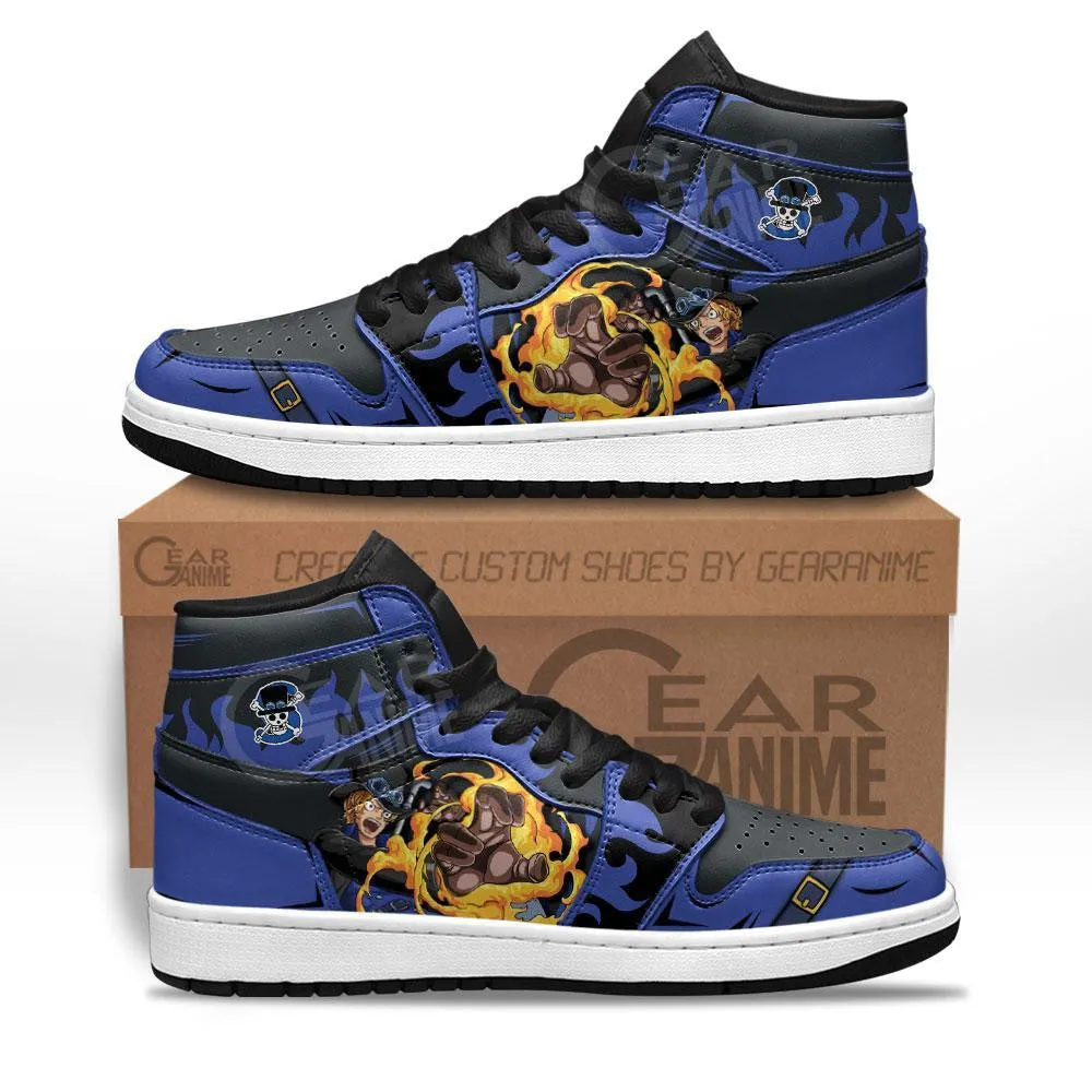 Sabo Dragon Claw Sneakers Custom Anime OP Shoes