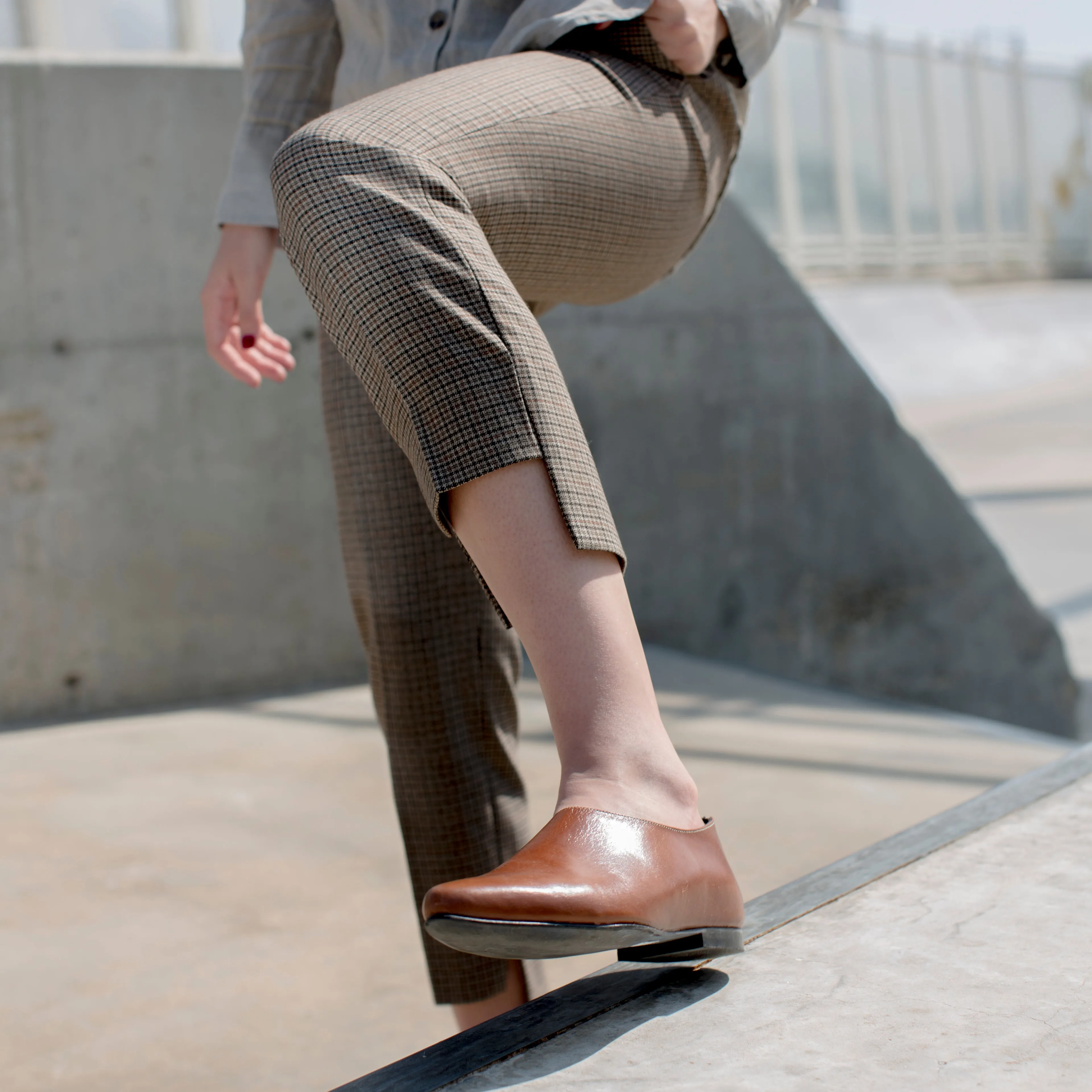 Sparrow - Brown classic flats