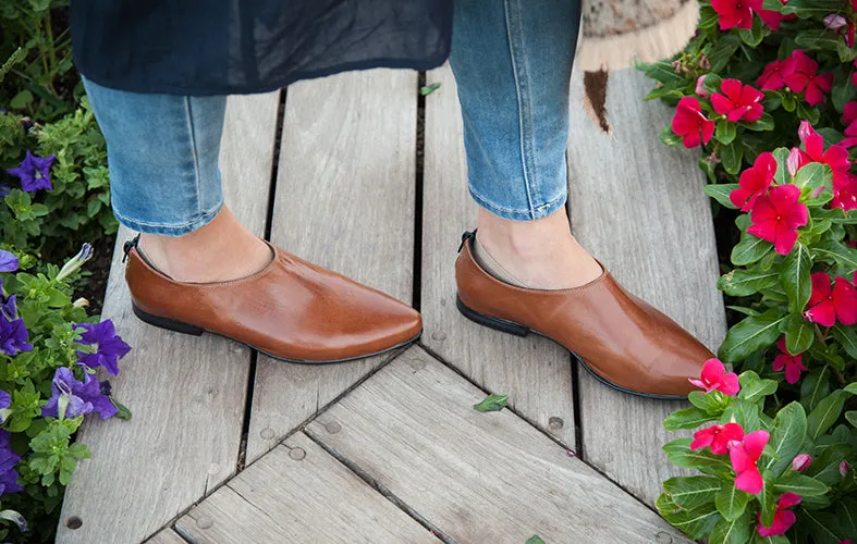 Sparrow - Brown classic flats