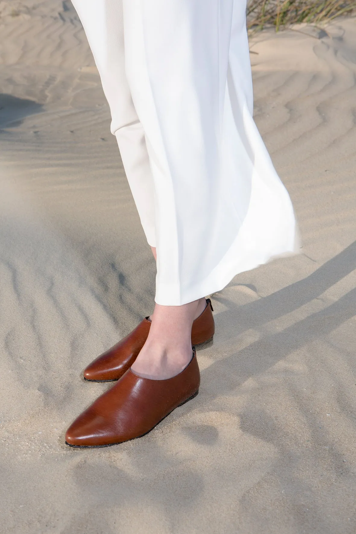 Sparrow - Brown classic flats