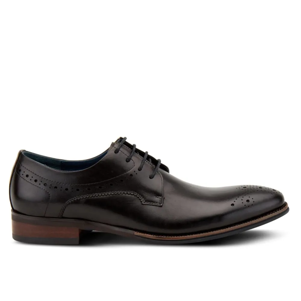 Spring Step Shoes Charlie Men's Leather Wingtip Derby Style Shoes