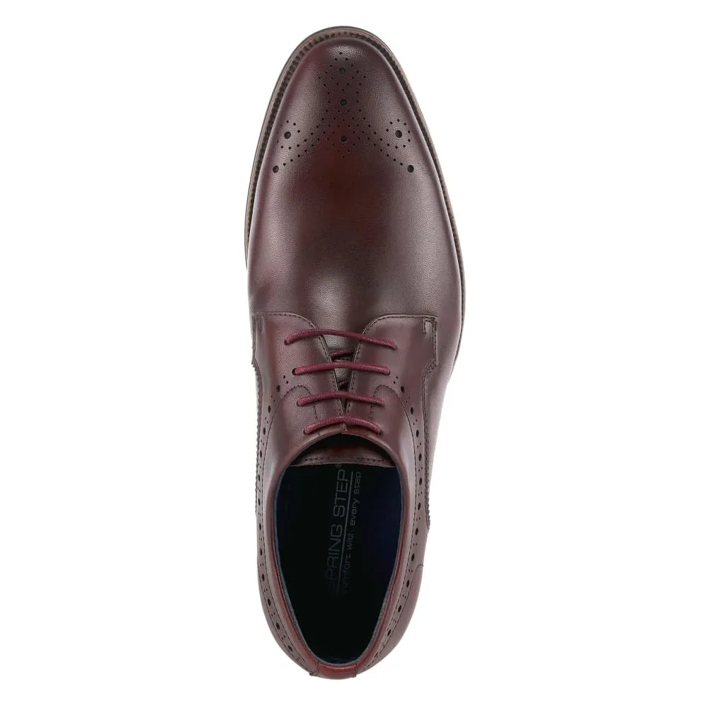 Spring Step Shoes Charlie Men's Leather Wingtip Derby Style Shoes