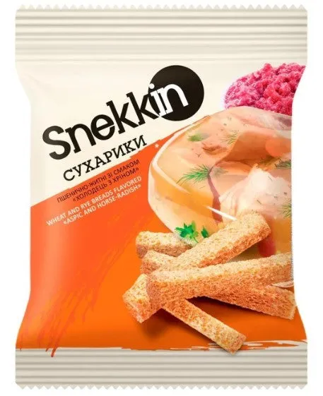 Suchariky Cholodec s křenem 35g Snekkin