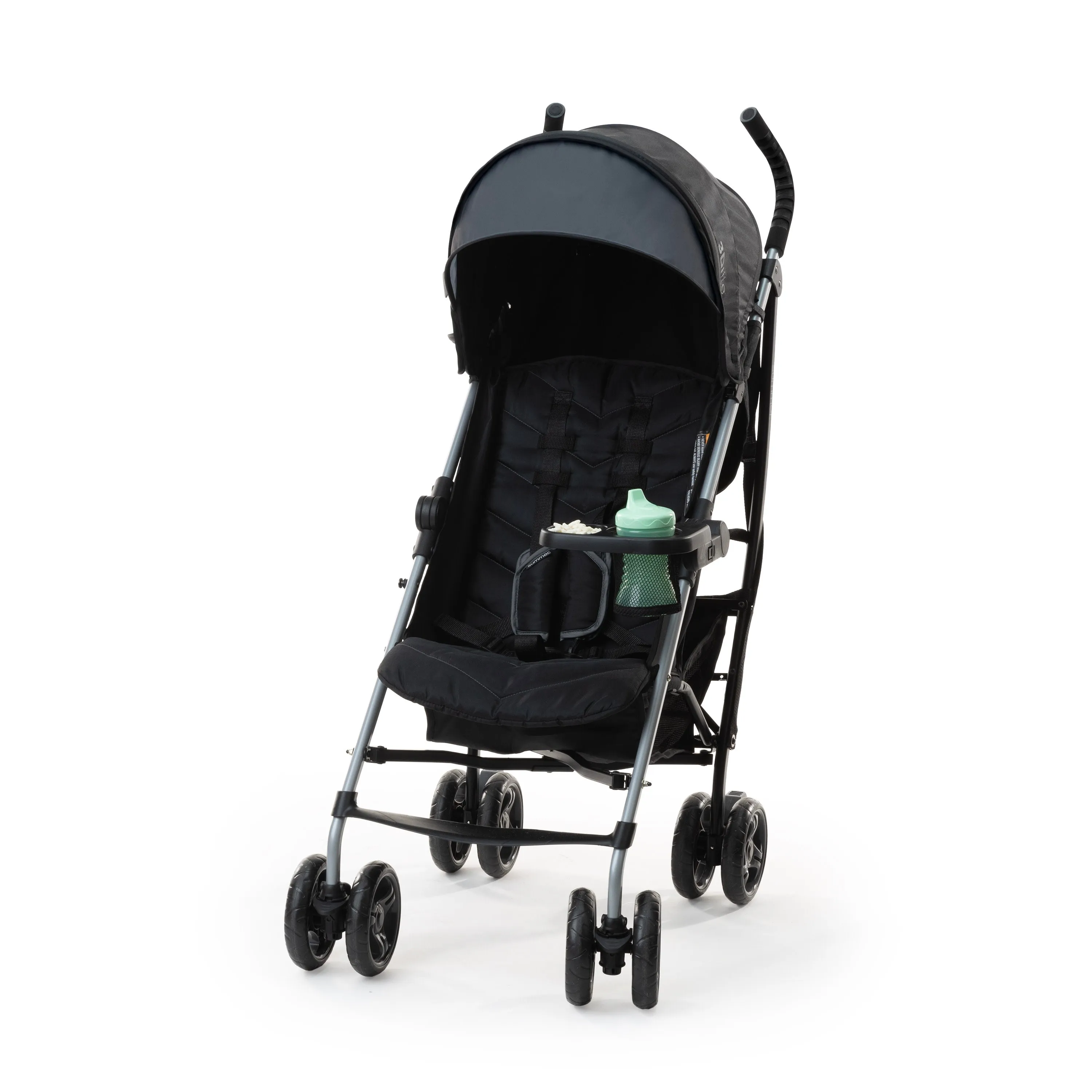 Summer by Ingenuity 3Dlite Convenience Stroller - Black - Silver