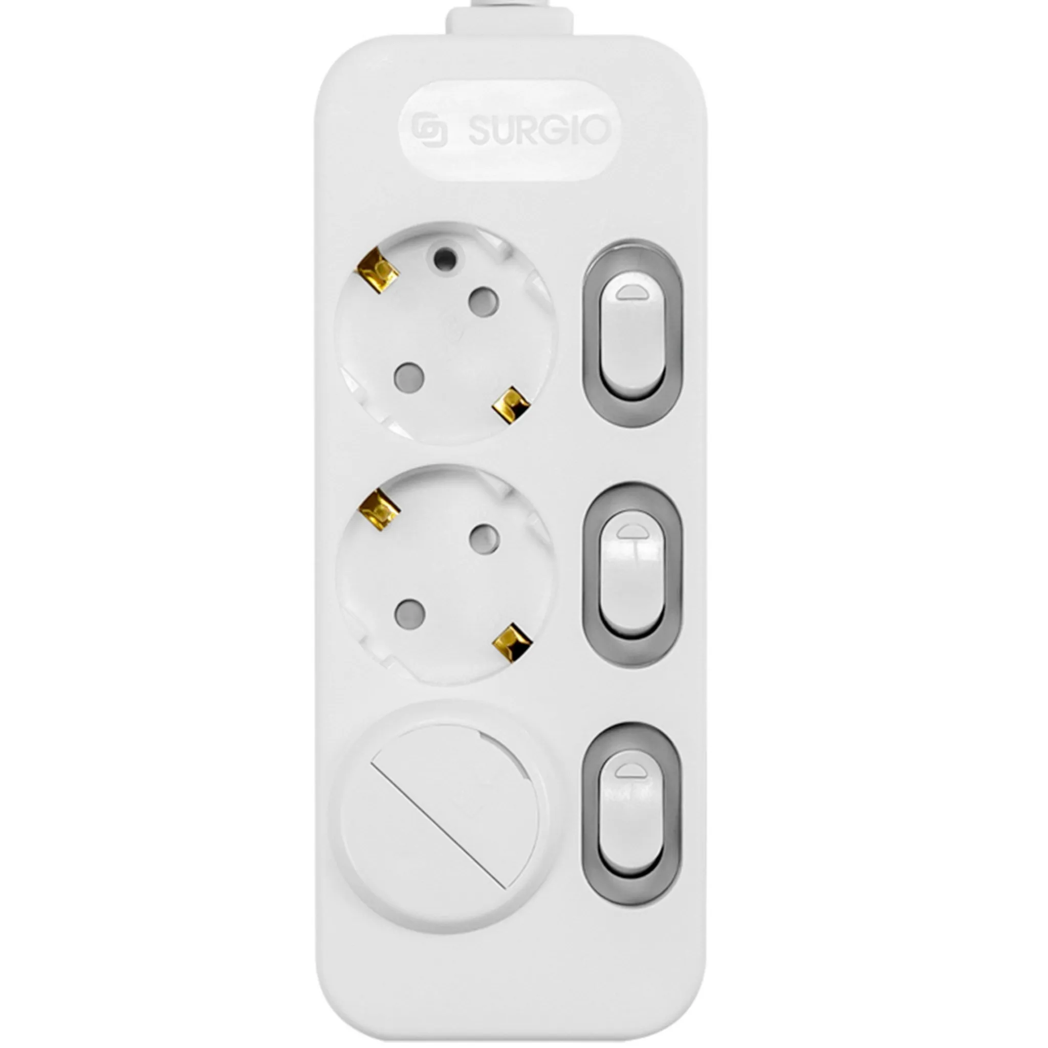 Surgio 3-Socket Individual Safety Cover Power Strip DH-2039-RT   Safety Cover - Power Strip - 🏆 #47 - Electronics - Best of December