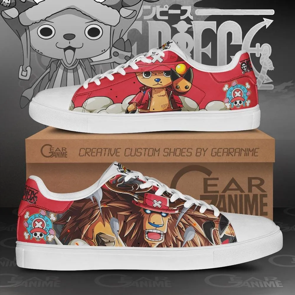 Tony Tony Chopper Skate Shoes OP Custom Anime Shoes