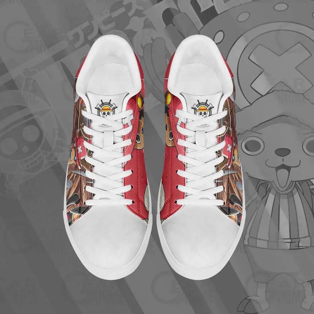 Tony Tony Chopper Skate Shoes OP Custom Anime Shoes