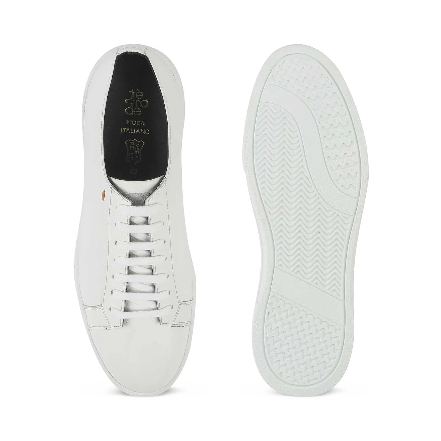 Tresmode Vaggio White Men's Sneakers