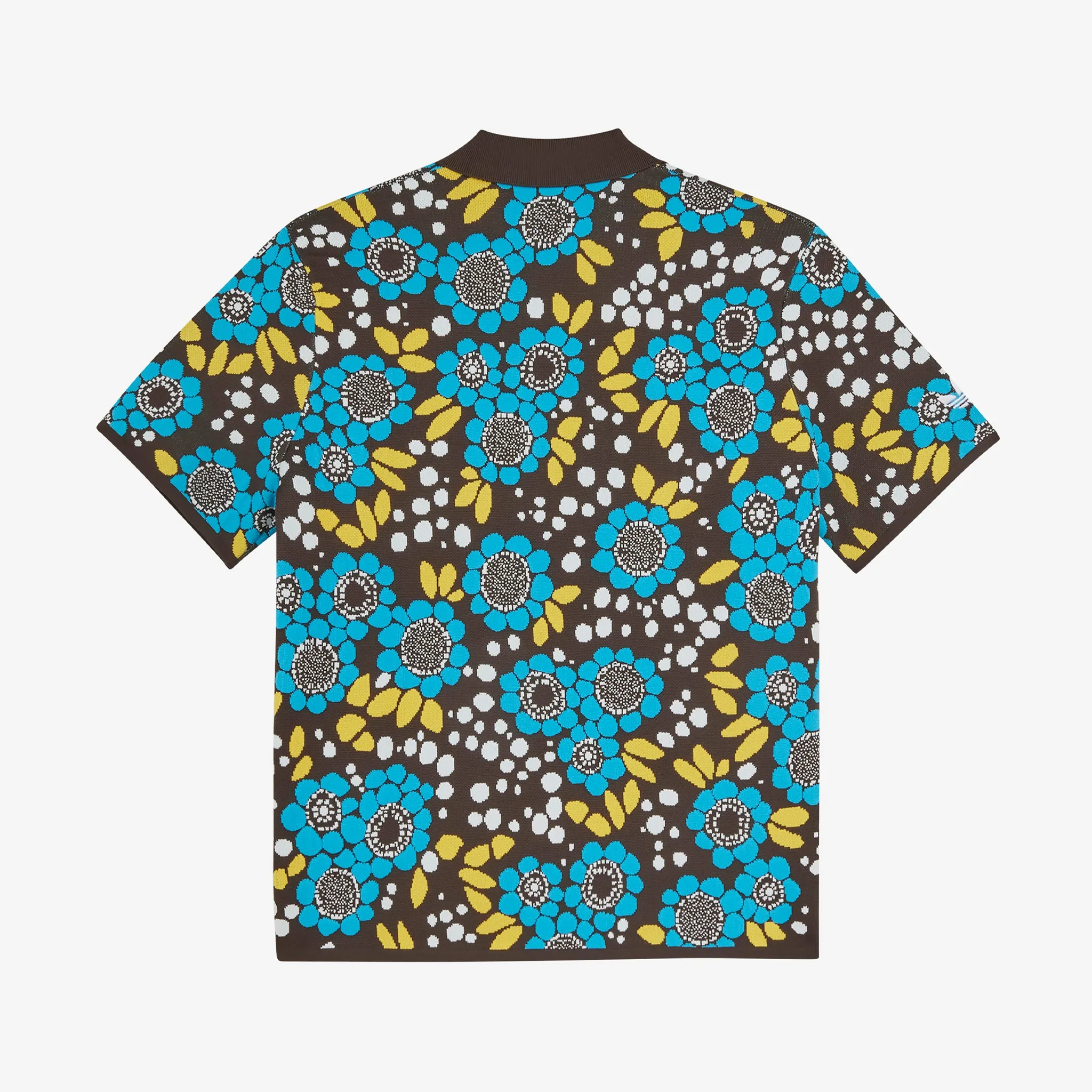 Wales Bonner x Knit Floral Polo Multicolor