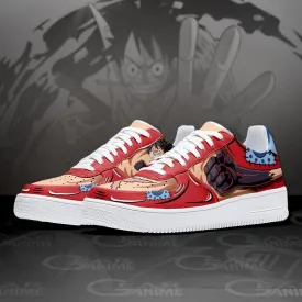 Wano Arc Luffy Air Sneakers Custom OP Anime Shoes