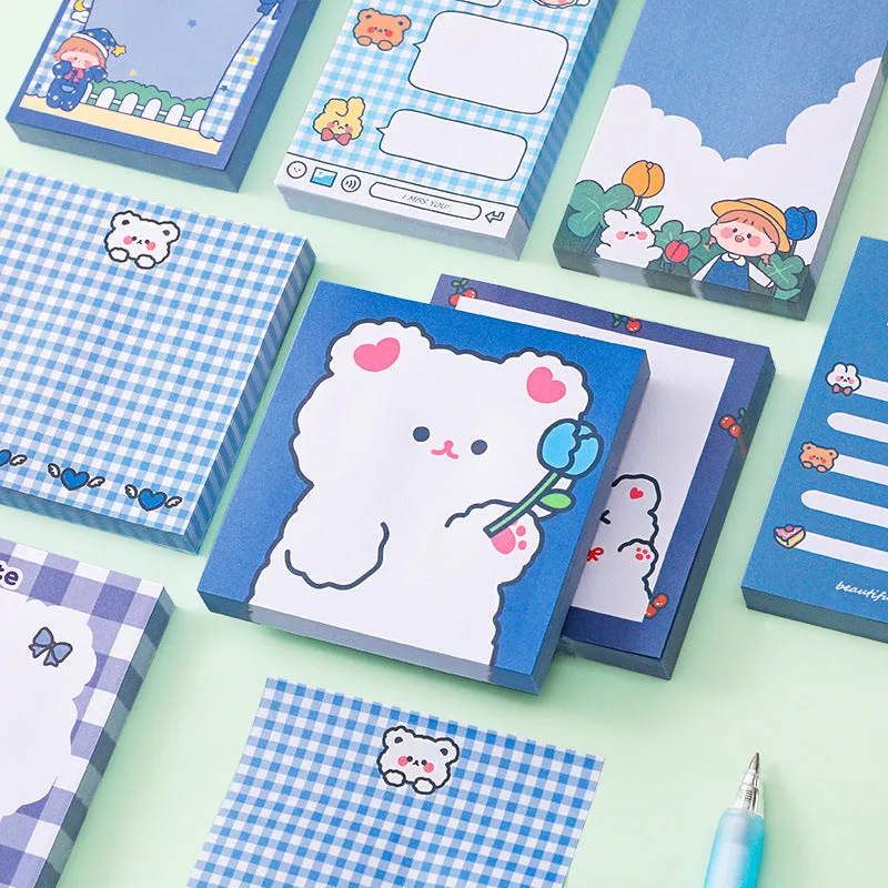 Wholesale Cute Little Bear Paper Convenience Stickers