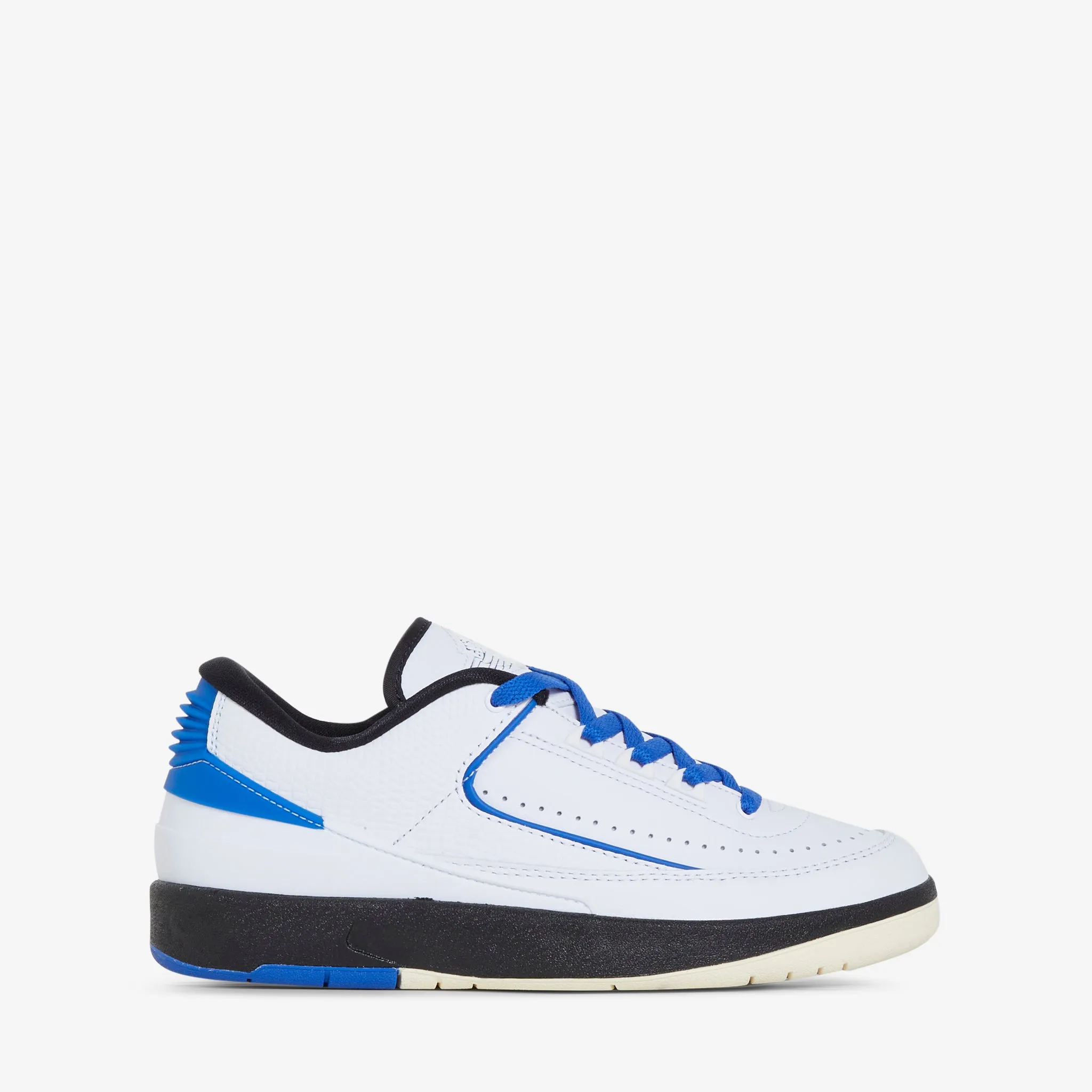 Women's Air Jordan 2 Retro Low White | Varsity Royal | Black | Muslin