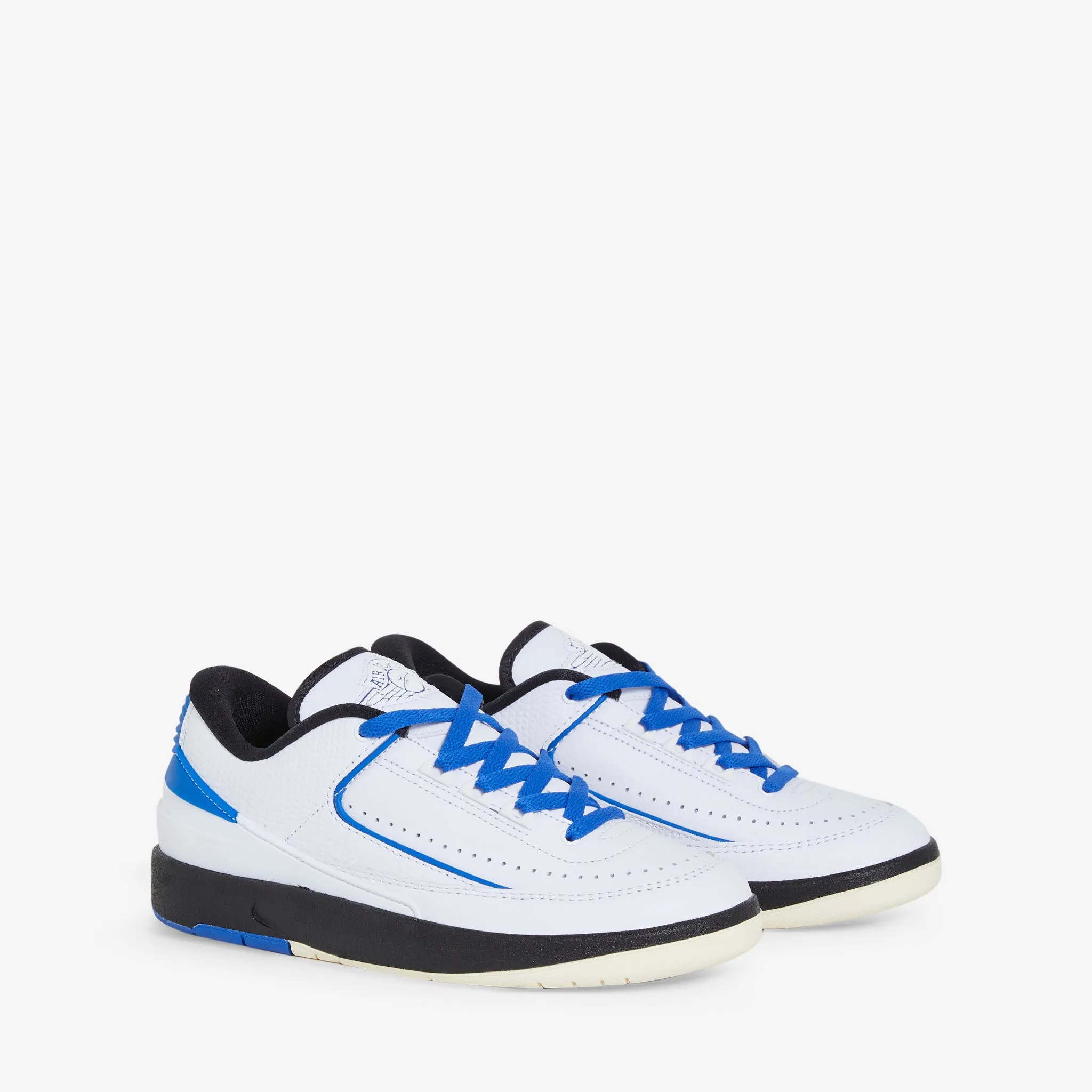 Women's Air Jordan 2 Retro Low White | Varsity Royal | Black | Muslin