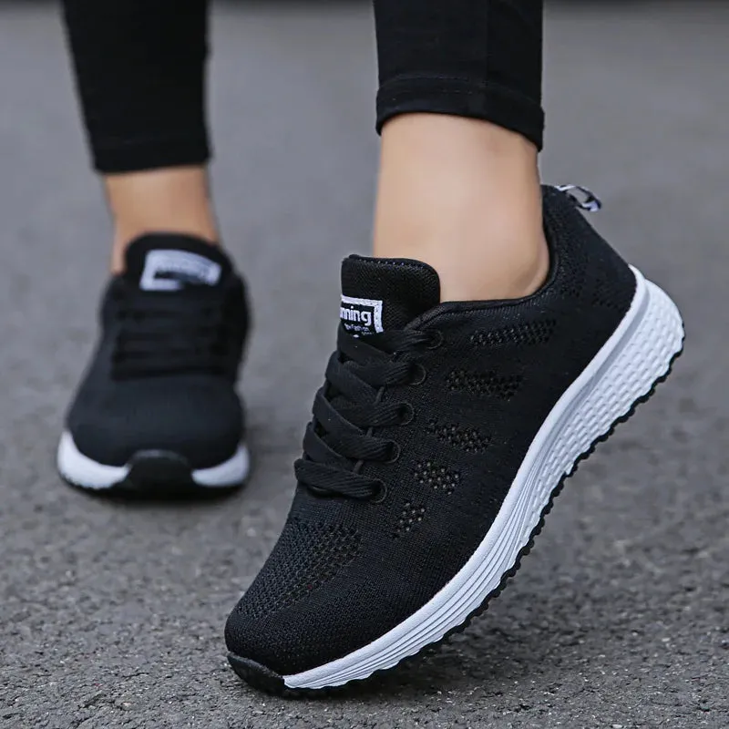 Women's Fashion Breathable Mesh Walking Shoes